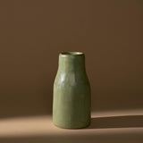 Medium Kouba Tadelakt Vase | Olive - Vases + Planters by The Tadelakt Atelier | Obakki