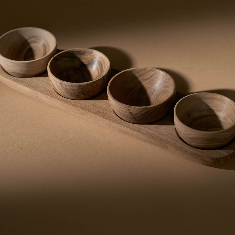 Mezze Serving Set | 4 Bowls - Serveware by Lahcen | Obakki