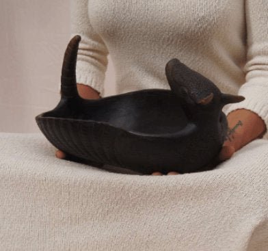 Michoacán Clay Armadillo Tray - Vases + Planters by San Pedro Zipajo | Obakki