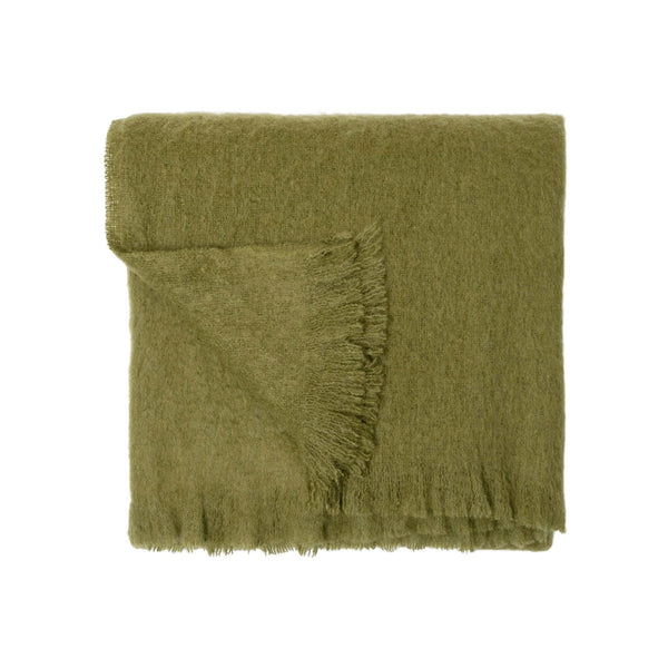 Mohair Scarf | Green by Frances VH | Obakki