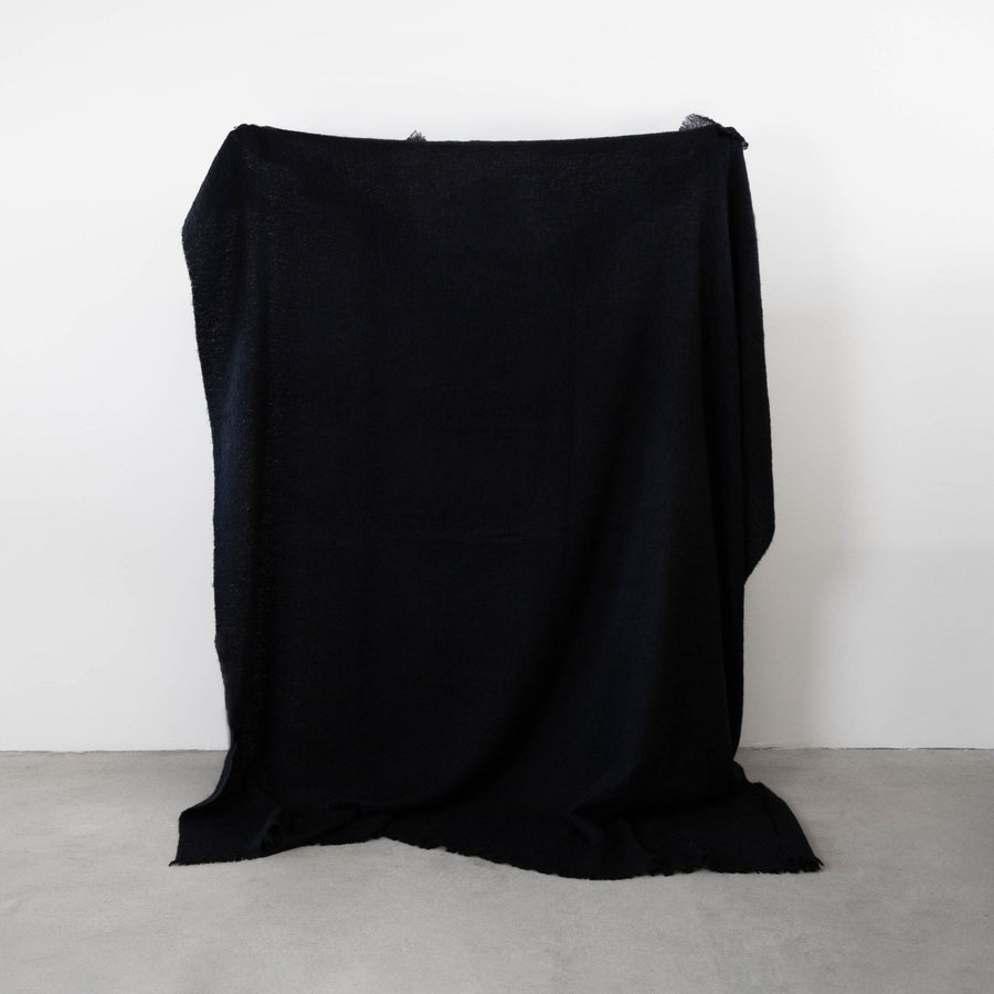 Mohair Throw | Black_Frances VH_201-64-1323-117BLKKing | Obakki