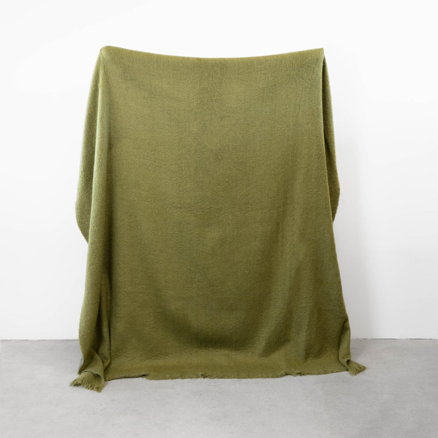 Mohair Throw | Green_Frances VH_201-64-1326-117GRNKing | Obakki