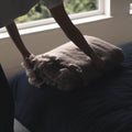 Mohair Throw | Taupe_Frances VH_201-64-1325-117TaupeKing | Obakki