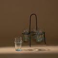 Moroccan Beldi Glass Set | Clear_Said at Alcantara - Frederic_201-52-1907-805ClearOS | Obakki