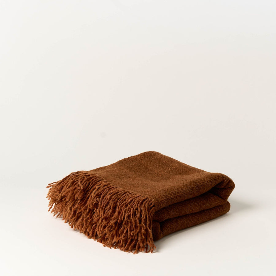 Natural Dyed Siroua Wool Blanket_Weavers of the High Atlas_201-64-1841-802AllSpiceOS | Obakki