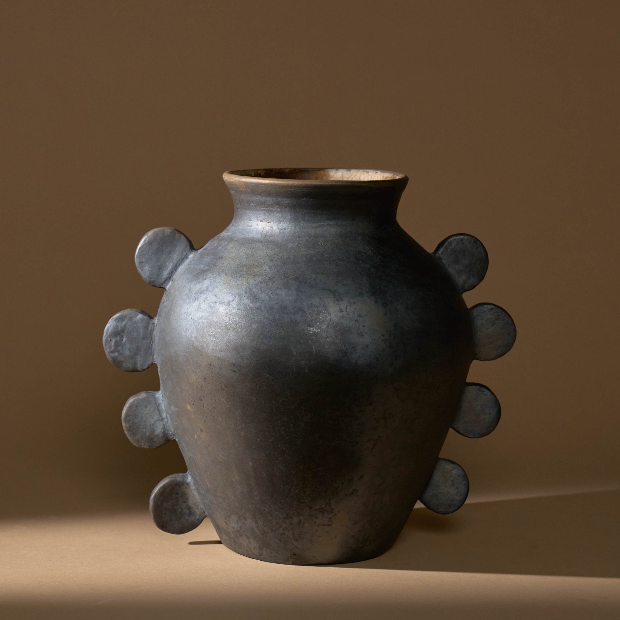 Oaxacan Clay Arowana Vase Rufina Obakki