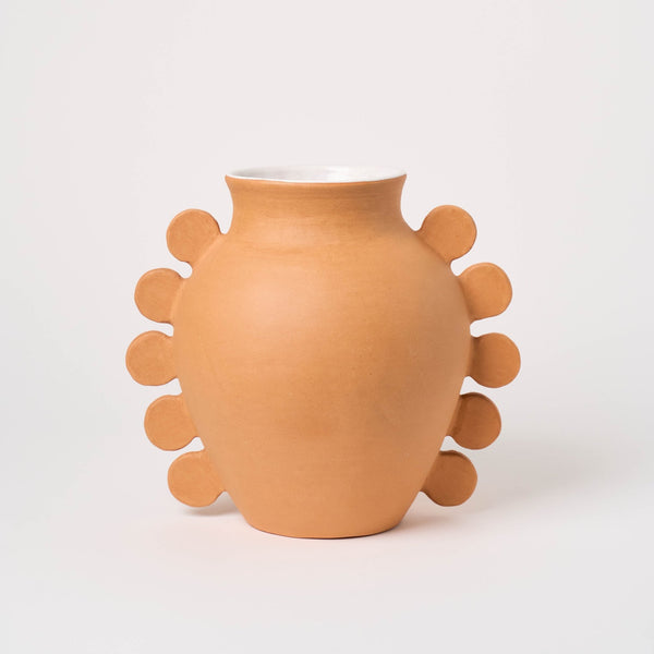 Oaxacan Clay Arowana Vase_Rufina_201-74-1762-169NaturalOS | Obakki