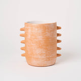 Oaxacan Clay Dientes Vase - by Rufina | Obakki