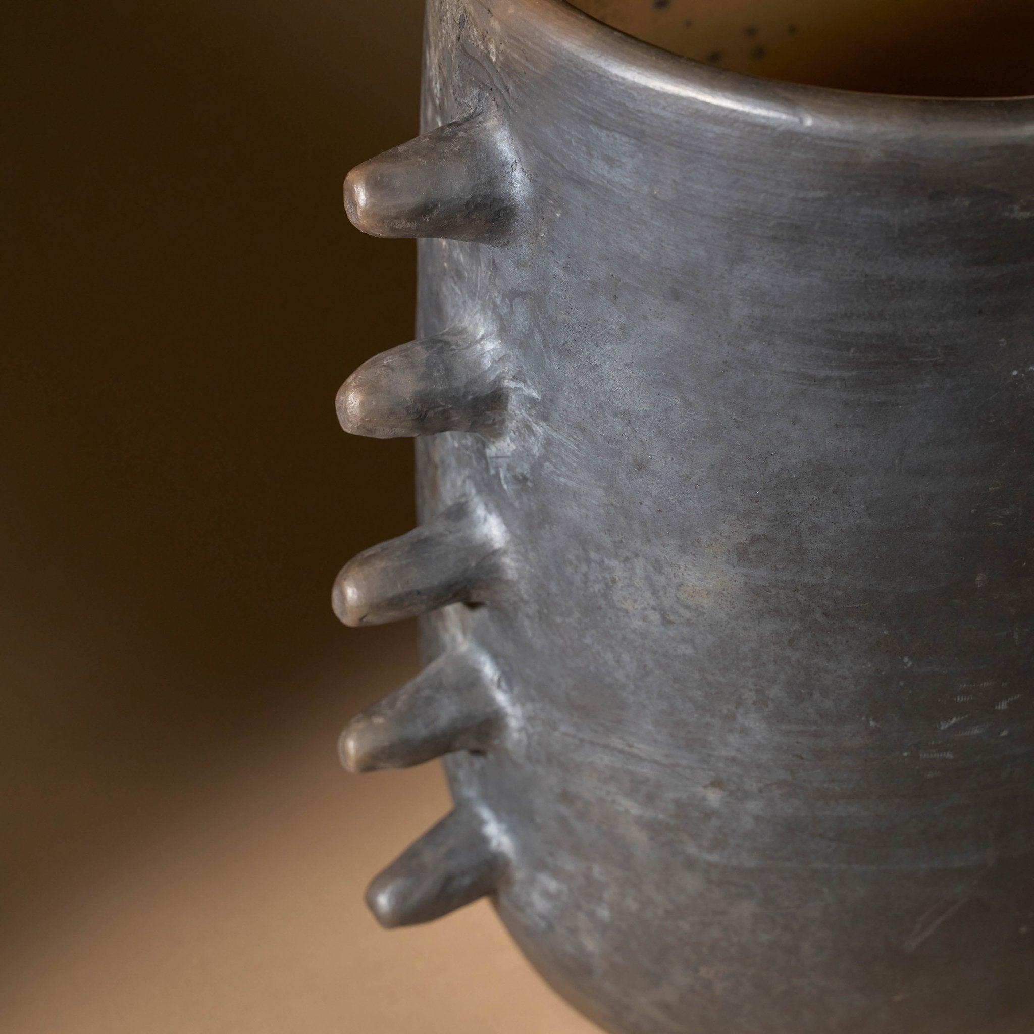 Oaxacan Clay Dientes Vase_Rufina_201-74-1764-169OnyxOS | Obakki