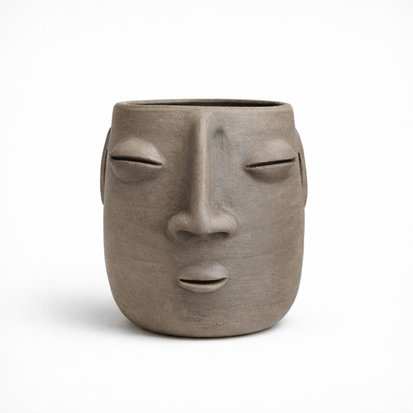 Oaxacan Clay Planter | Cara_Ana Beatriz_201-50-1184-170CLAYS | Obakki