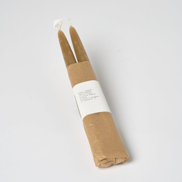 10" Taper Candles | Green Tea_Skar Organics_201-41-1999.2-136GrnTeaOS | Obakki