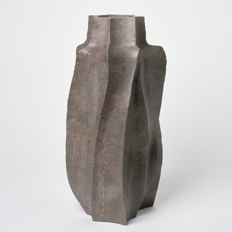 20" Narcissus Marble Vase Vases + Planters 