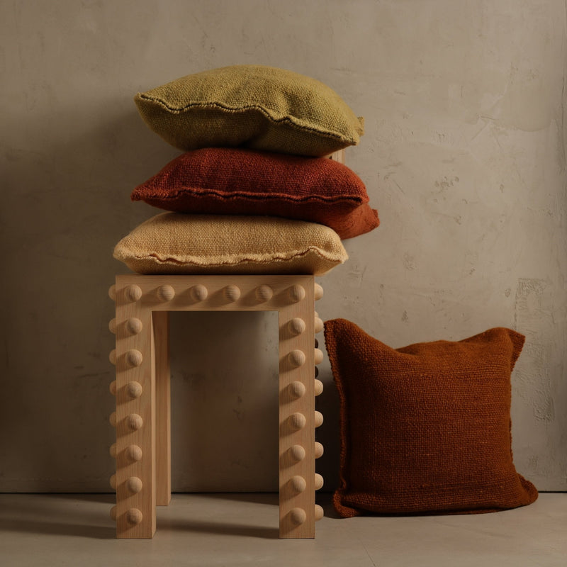 22" Siroua Wool Cushion Cover Home Textiles 