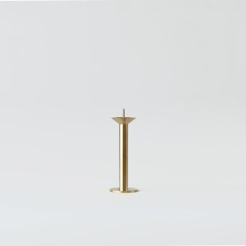 5" Brass Candle Stand Candles 