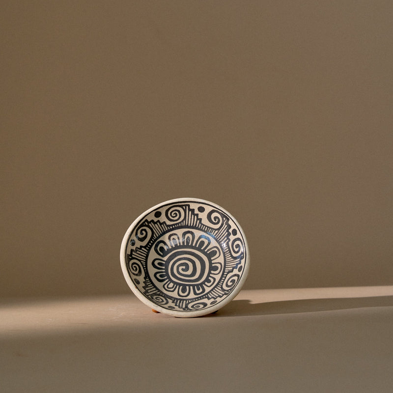 5.5" Michoacan Art Dish | Espirales del Tiempo Serveware 