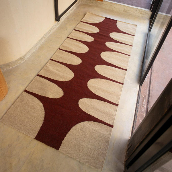 Alambre C 03 | Handwoven Wool Rug Rugs 2.62' x 7.22' 