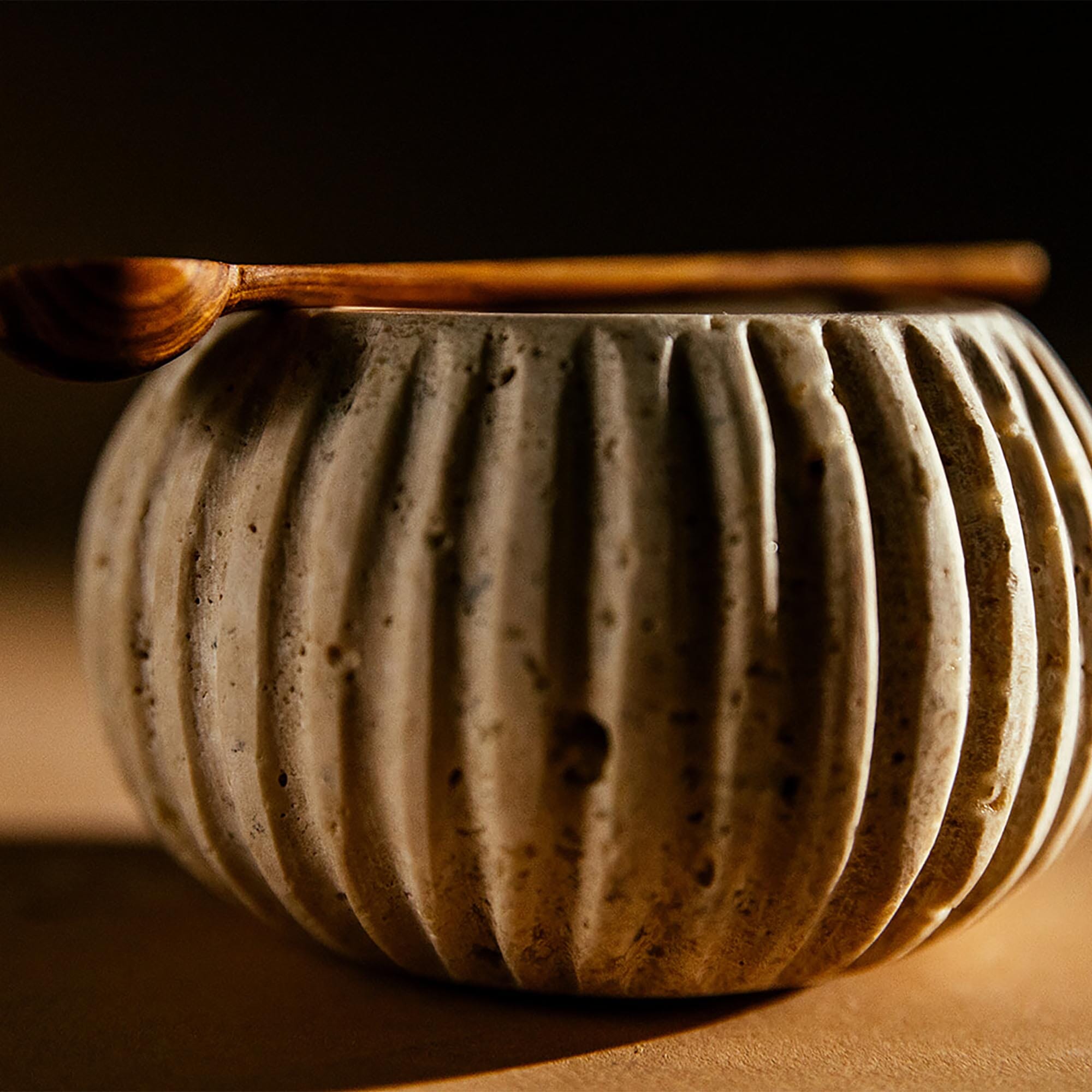 Ara Bowl | Travertine Decorative Bowls 