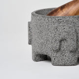 Ara Mortar and Pestle | Volcanic Stone Mortar + Pestles 