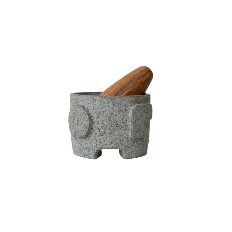 Ara Mortar and Pestle | Volcanic Stone Mortar + Pestles 