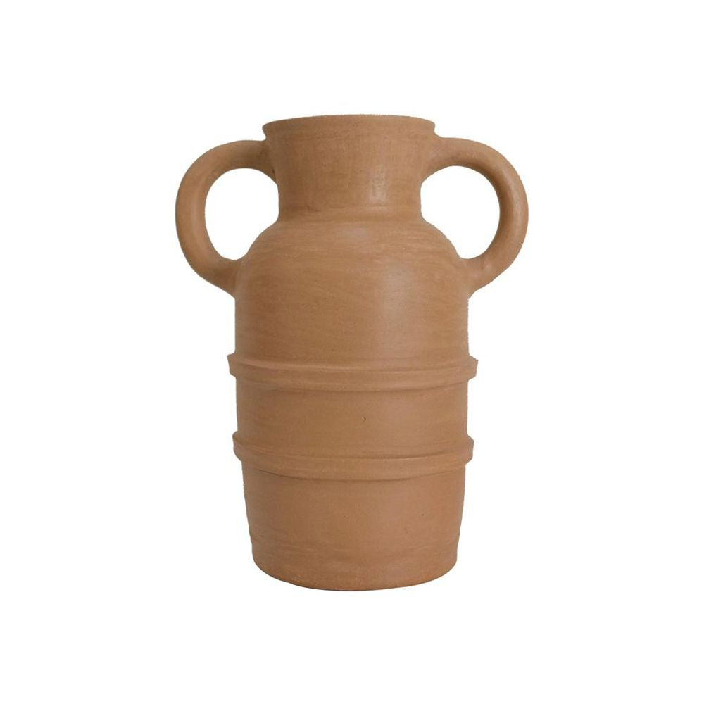 Arms Clay Vase 01 | Small Vases + Planters Natural Clay 