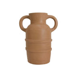 Arms Clay Vase 01 | Small Vases + Planters Natural Clay 