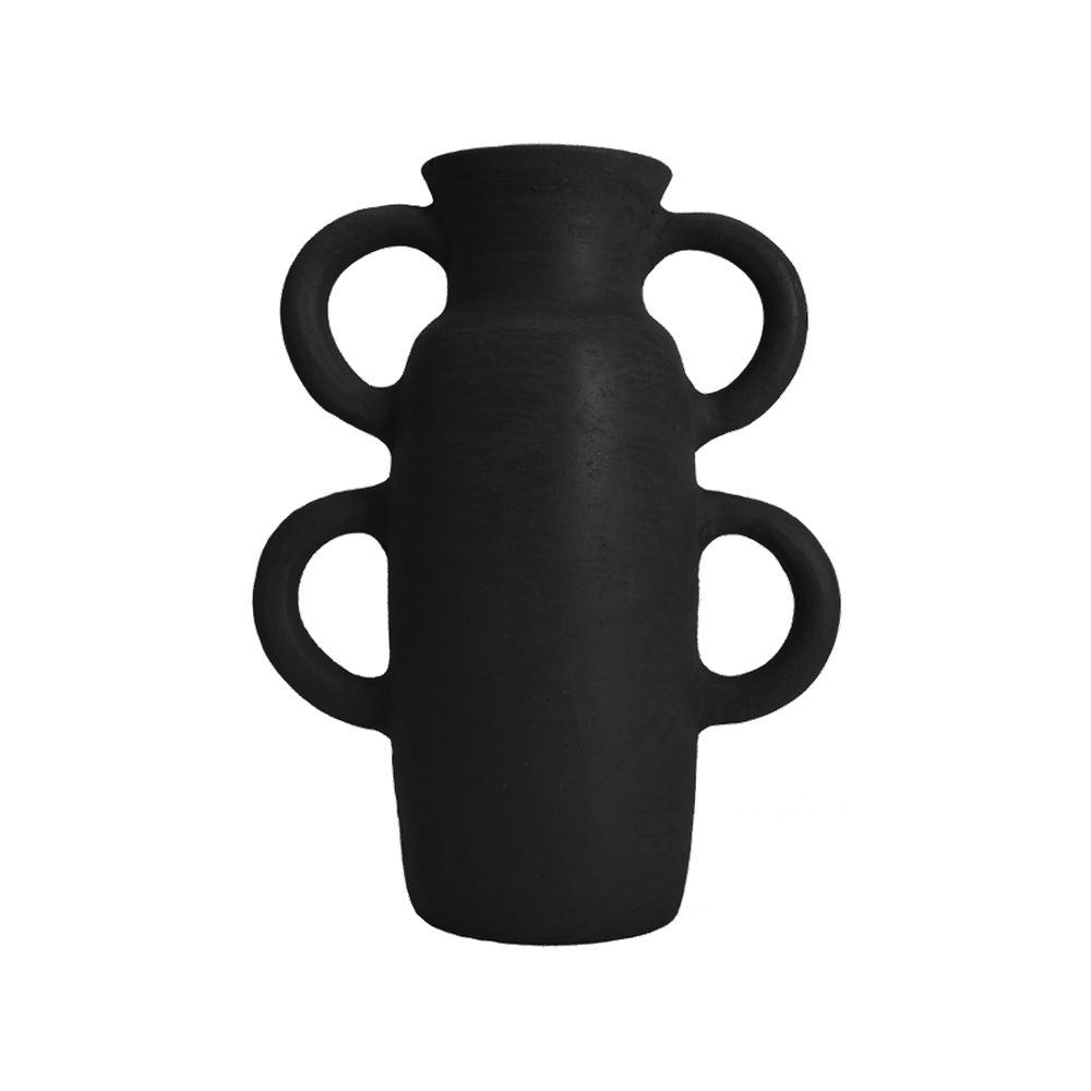Arms Clay Vase 03 | Small Vases + Planters Onyx 