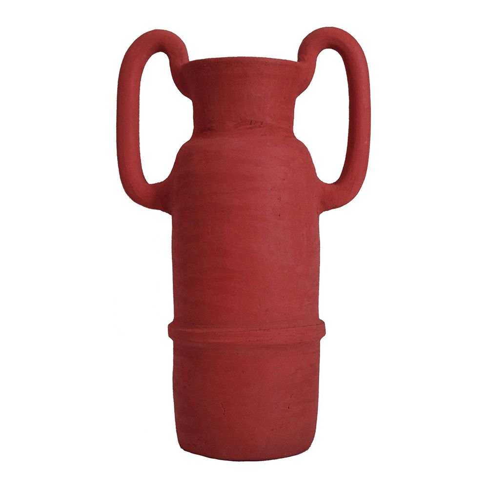 Arms Clay Vase 04 | Medium Vases + Planters Red Clay 