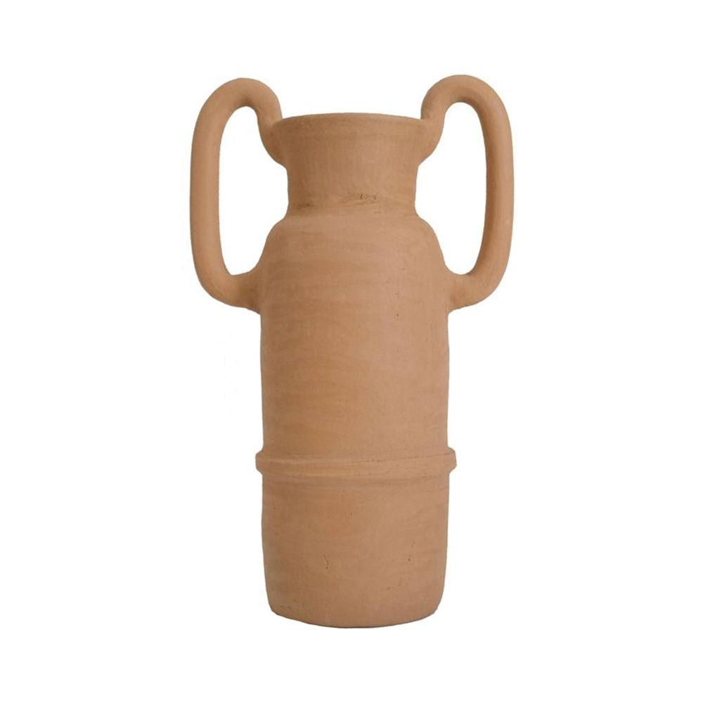 Arms Clay Vase 04 | Small Vases + Planters Natural Clay 