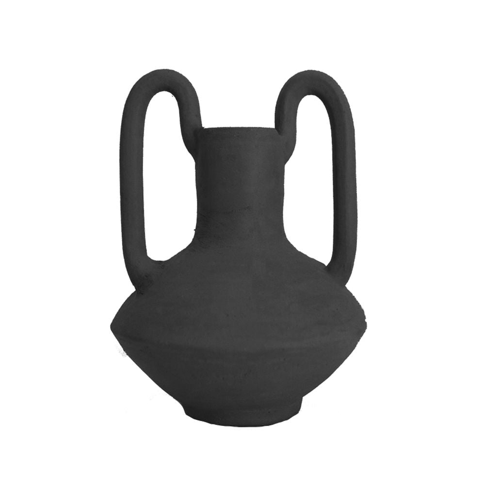 Arms Clay Vase 05 | Small Vases + Planters Onyx 