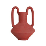 Arms Clay Vase 05 | Small Vases + Planters Red Clay 