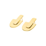 Art Deco Earrings Jewelry Gold Plated 