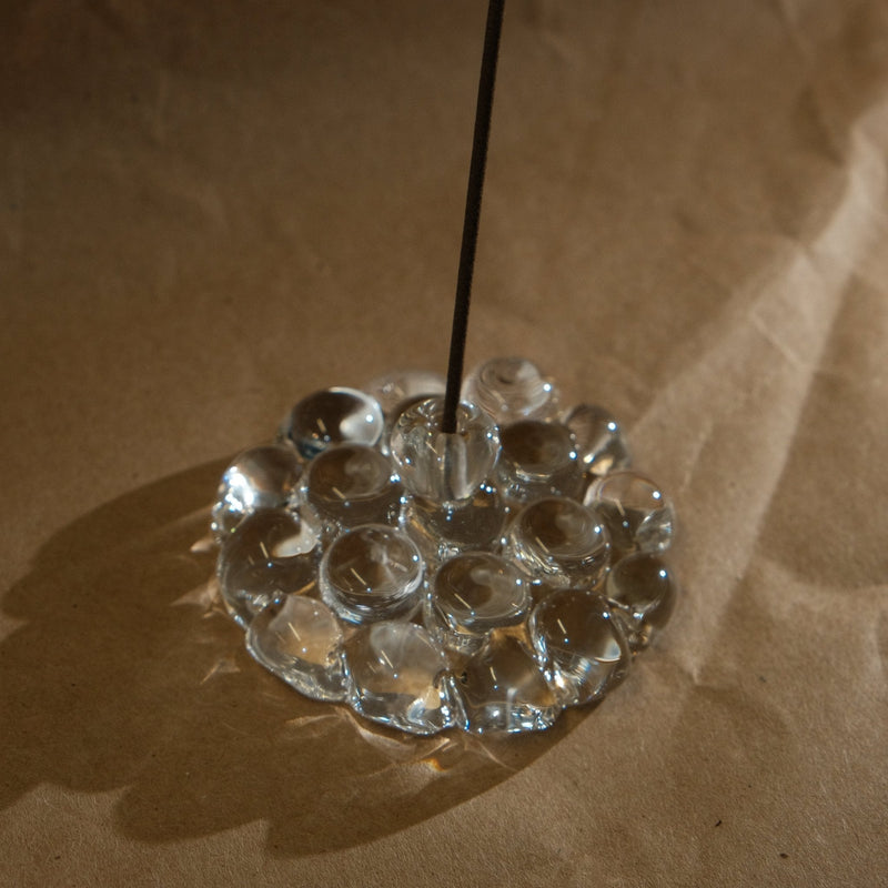 Artisan Shaped Glass Incense Holder Candles & Incense 