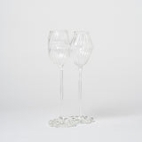 Artisan Shaped Orphee Glass | Set of 2 Glassware 
