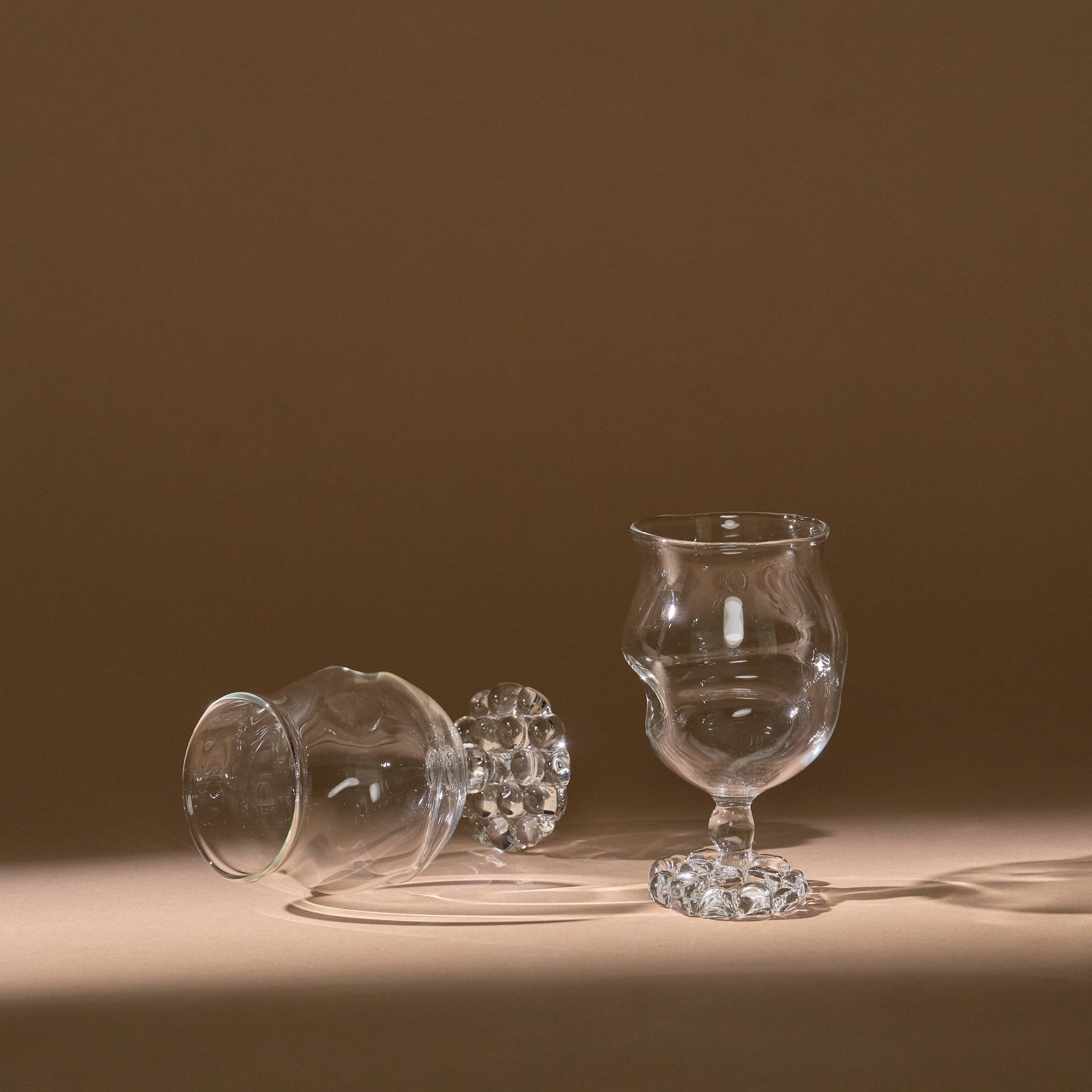 Artisan Shaped Water Glass | Set of 2_Justine Menard_201-71-1955-192ClearOS | Obakki