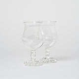 Artisan Shaped Wine Glass | Set of 2 Glassware 