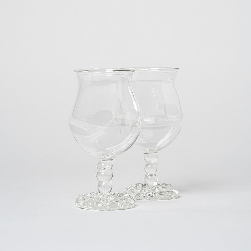 Artisan Shaped Wine Glass | Set of 2 Glassware 