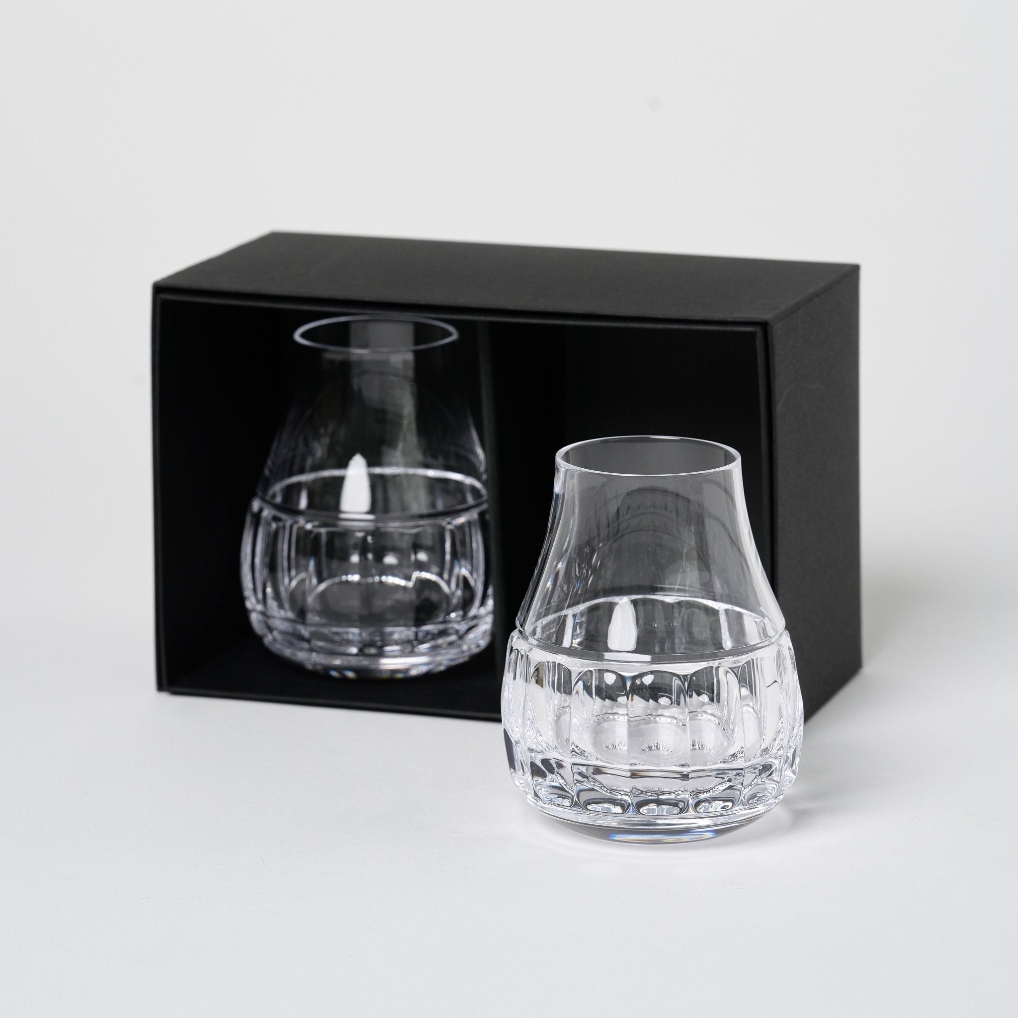 Barber Glass | Set of 2_Makoto Komatsu_201-52-1996-197ClearOS | Obakki