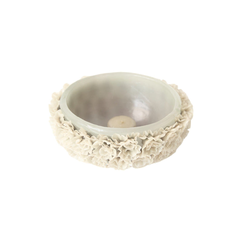 Beeswax Candle Bowl | Gray Candles 