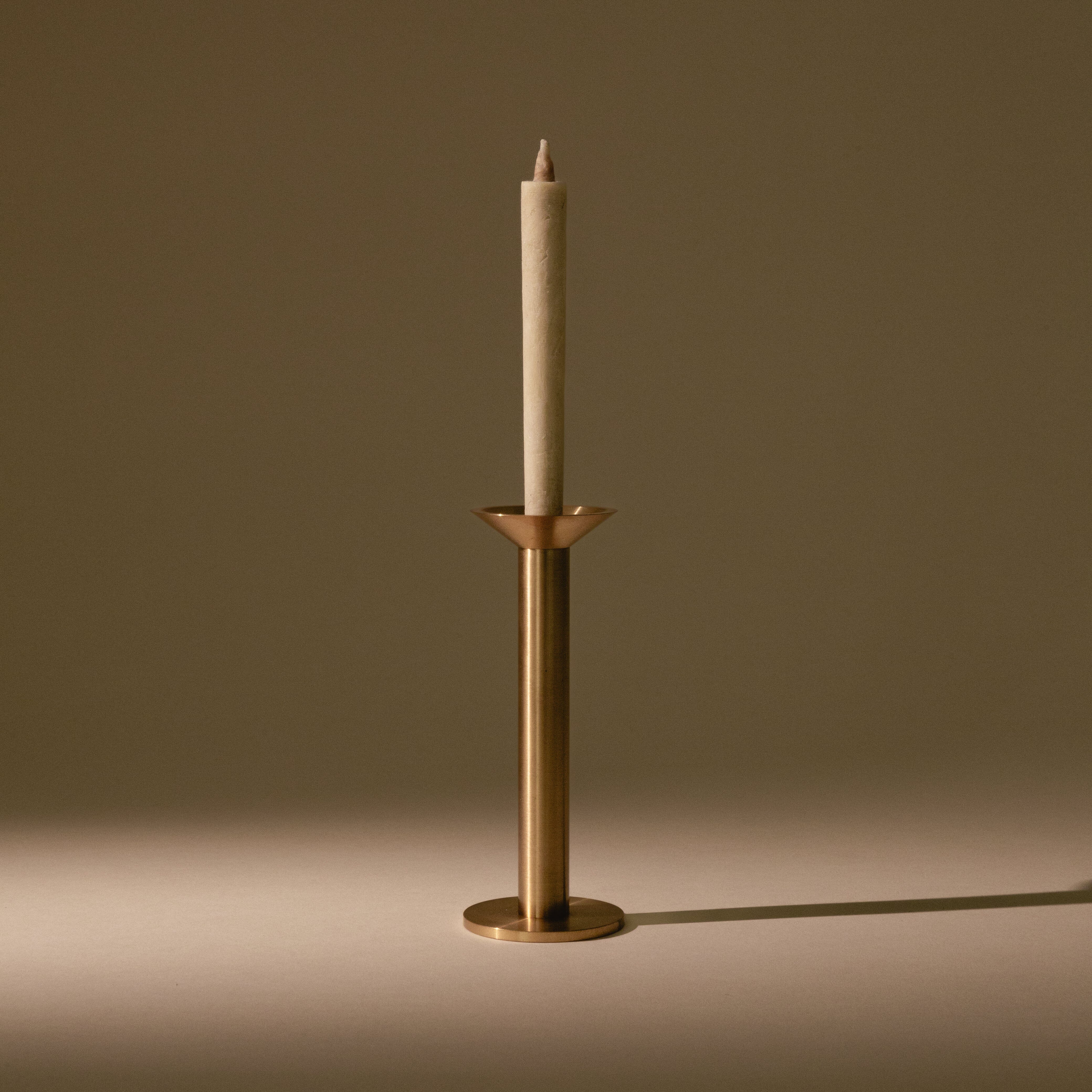 Brass Candle Stand | Set of 3 Candle Holders 