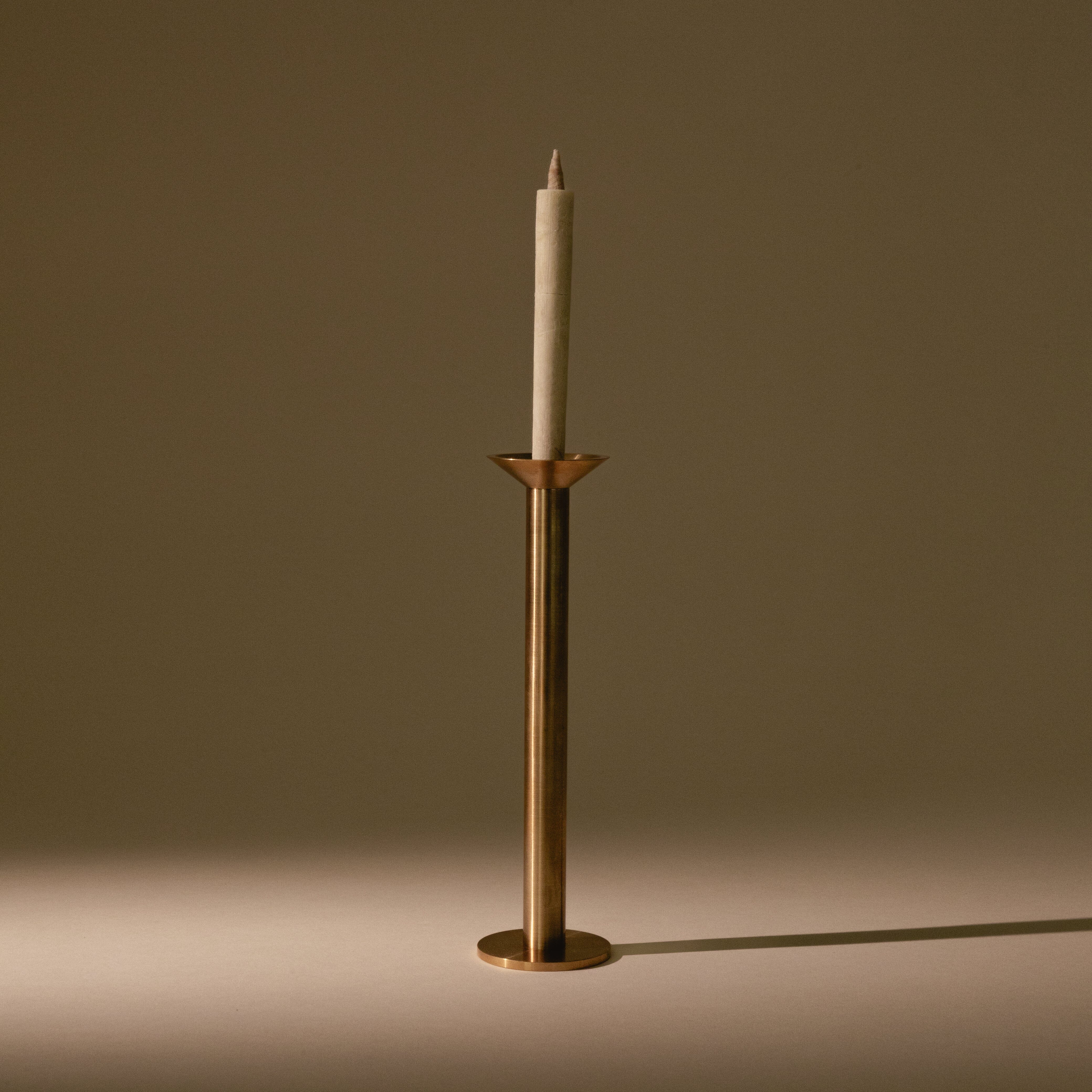 Brass Candle Stand | Set of 3 Candle Holders 