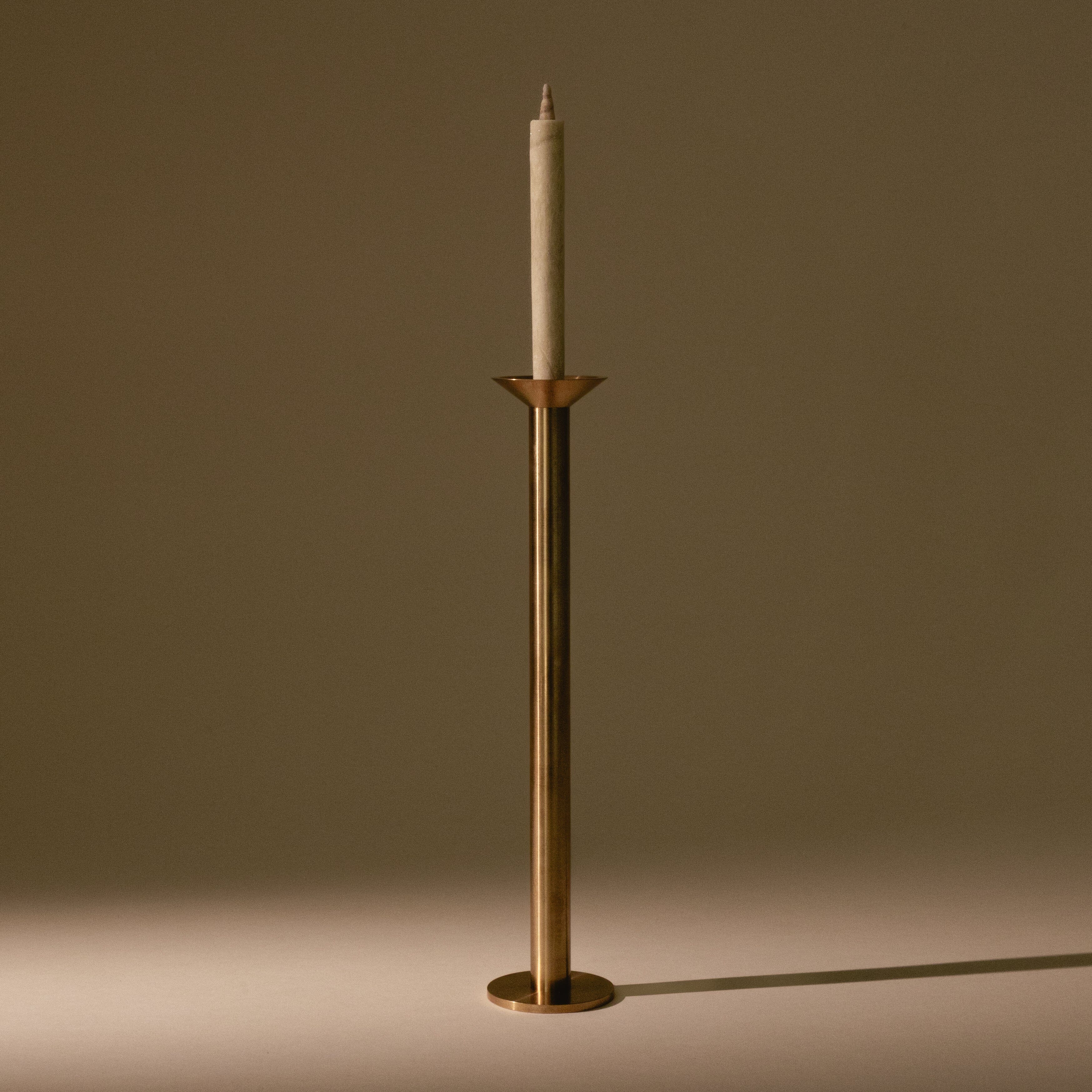 Brass Candle Stand | Set of 3 Candle Holders 