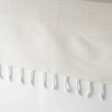 Brushed Cotton Beadspread | Ivory Blankets & Throws 