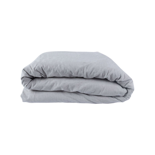 Brushed Cotton Duvet Cover | Ivory Blankets & Throws 