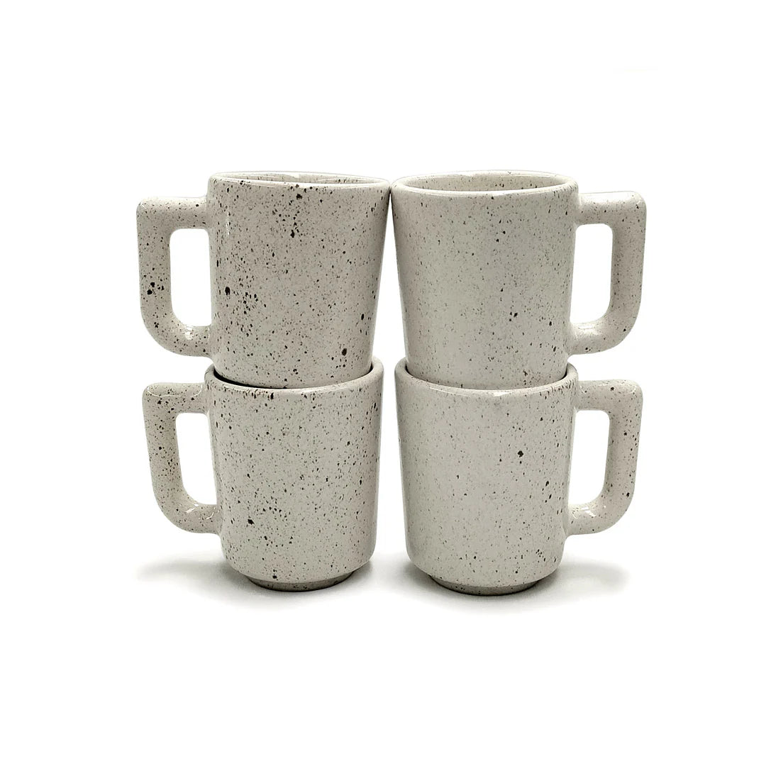 Cafete Mug Drinkware Speckled White 