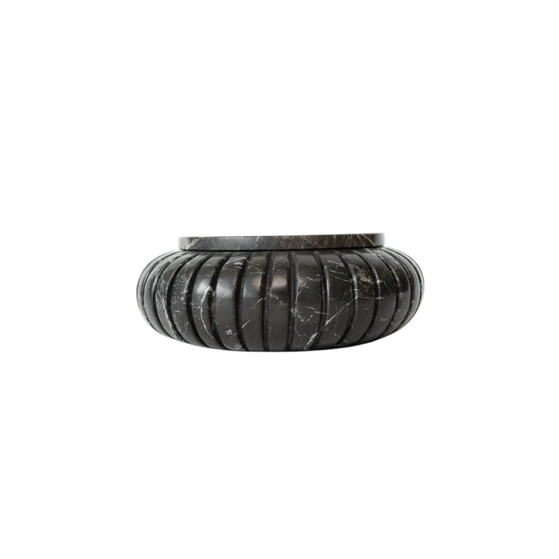 Canopo Container | Black Marble Decorative Bowls 