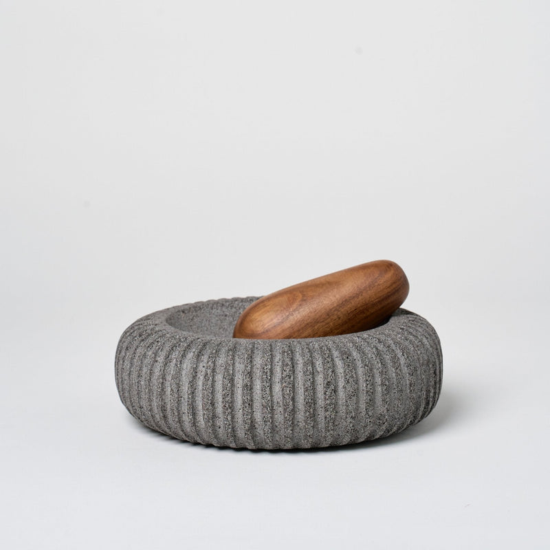 Canopo Mortar and Pestle | Volcanic Stone Mortar + Pestles 