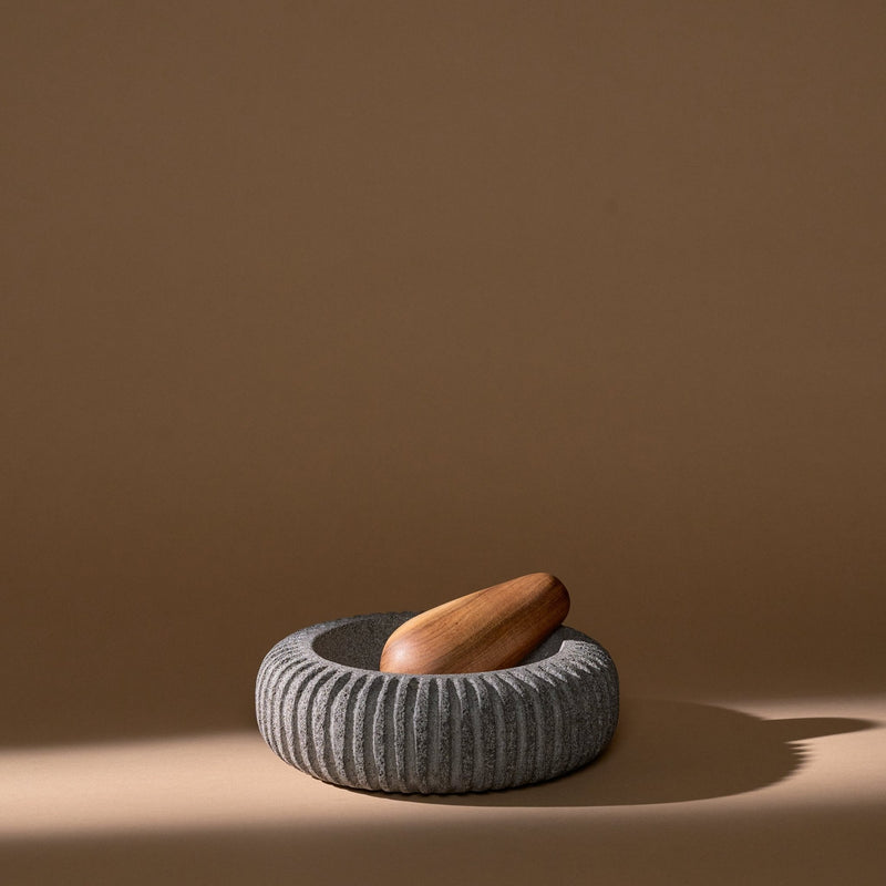Canopo Mortar and Pestle | Volcanic Stone Mortar + Pestles 