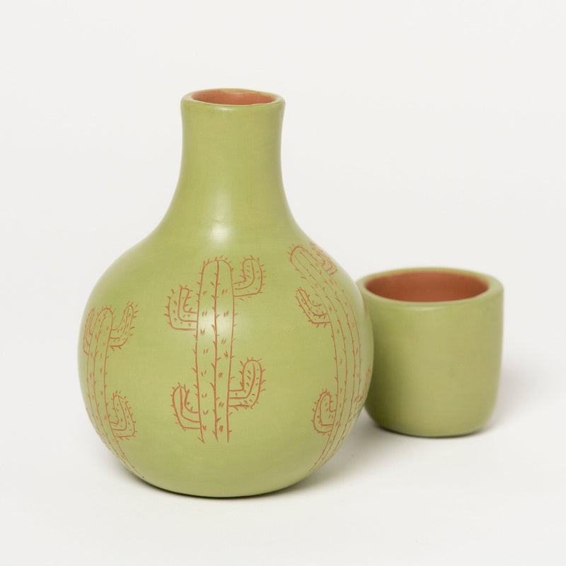 Cantaro Ceramic Carafe Set | Cactus Drinkware 