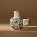 Cantaro Ceramic Carafe Set | Itsi_Huáncito, Chilchota, Michoachan_201-50-1889-766WhiteOS | Obakki