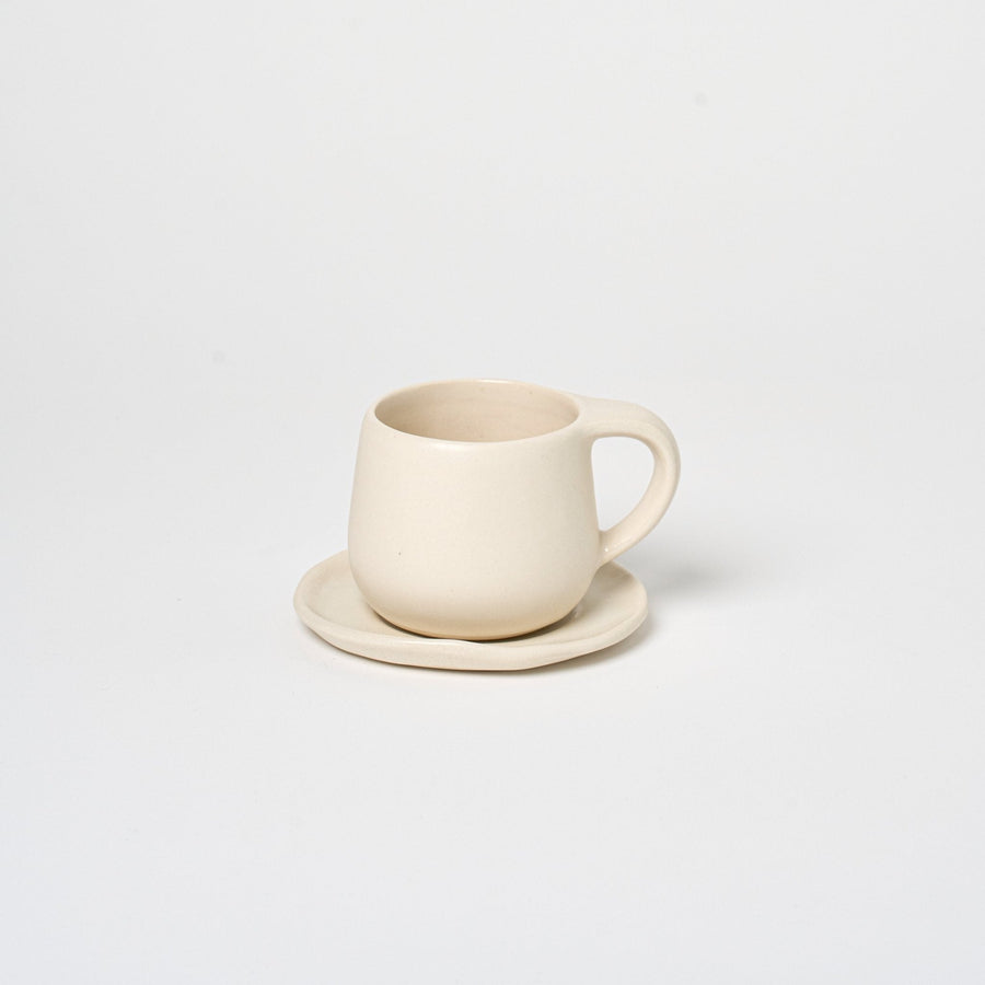 Ceramic Mug + Saucer_Nook Mesa_201-71-1952-189CreamOS | Obakki